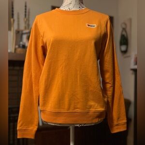 Fjallraven Women’s Orange Crewneck Sweatshirt, Size M